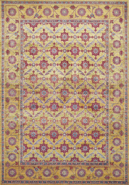 31 X 96 Gold Polypropylene Rug