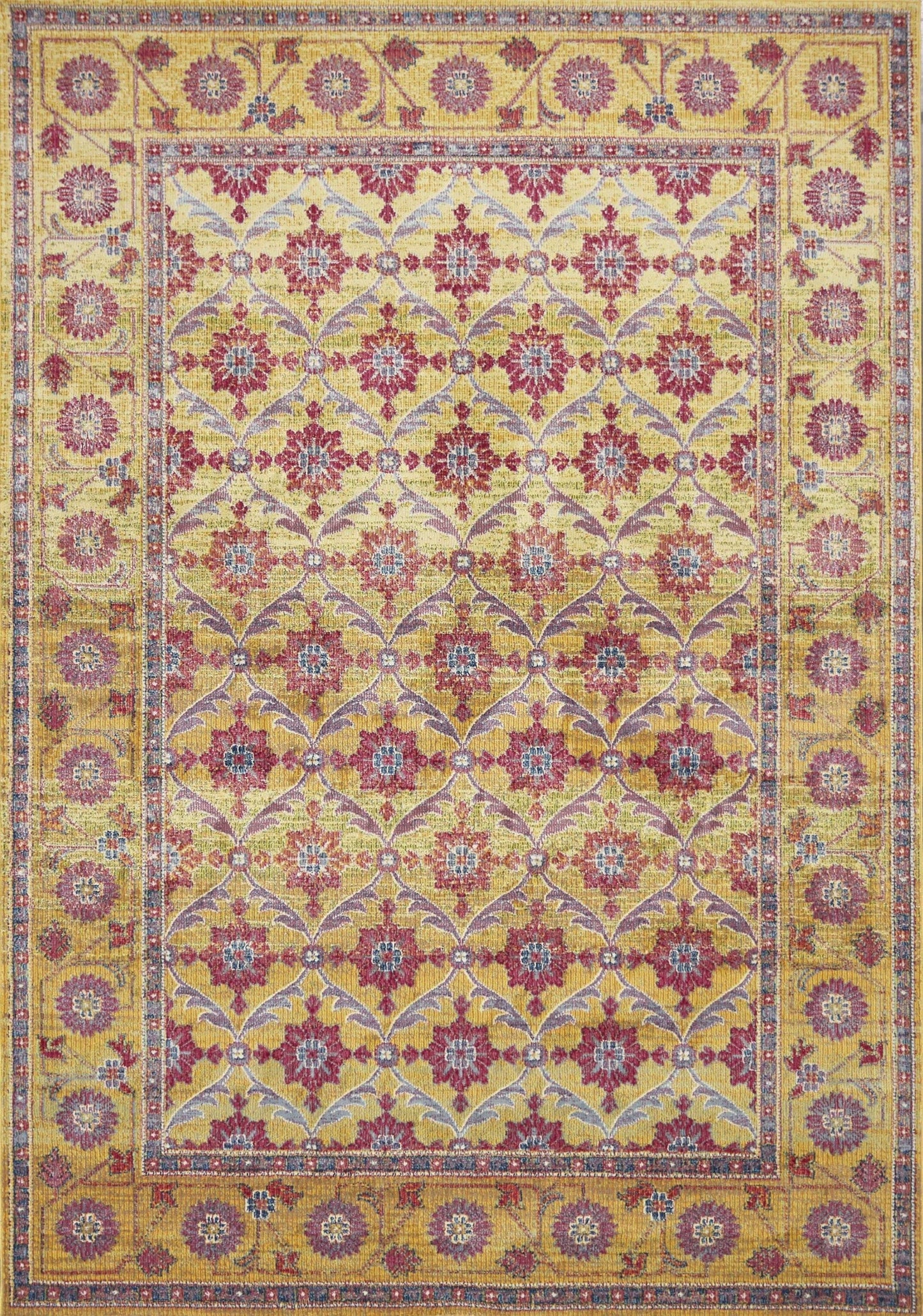 31 X 96 Gold Polypropylene Rug