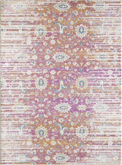 2' X 7' Sunset Polypropylene Area Rug