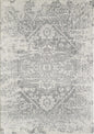 2' X 7' Grey Polypropylene Area Rug