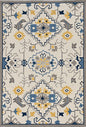 2' X 3' Ivory Polypropylene Accent Rug