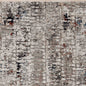 8'X11' Beige Grey Machine Woven Abstract Line Indoor Area Rug