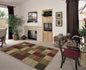 63" X 63" Beige Polypropylene Rug
