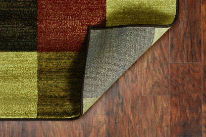 63" X 63" Beige Polypropylene Rug