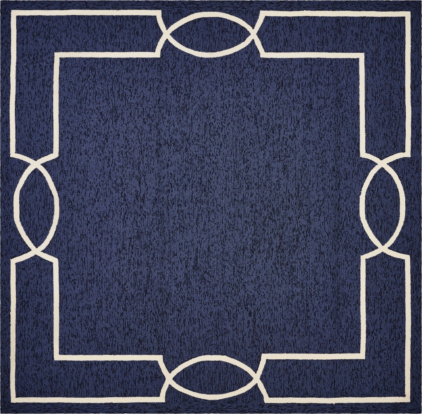 3' X 5' Ocean Coastal Bordered Area Rug
