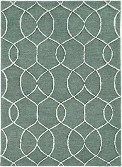 144 X 180 Charcoal Wool Or Viscose Rug