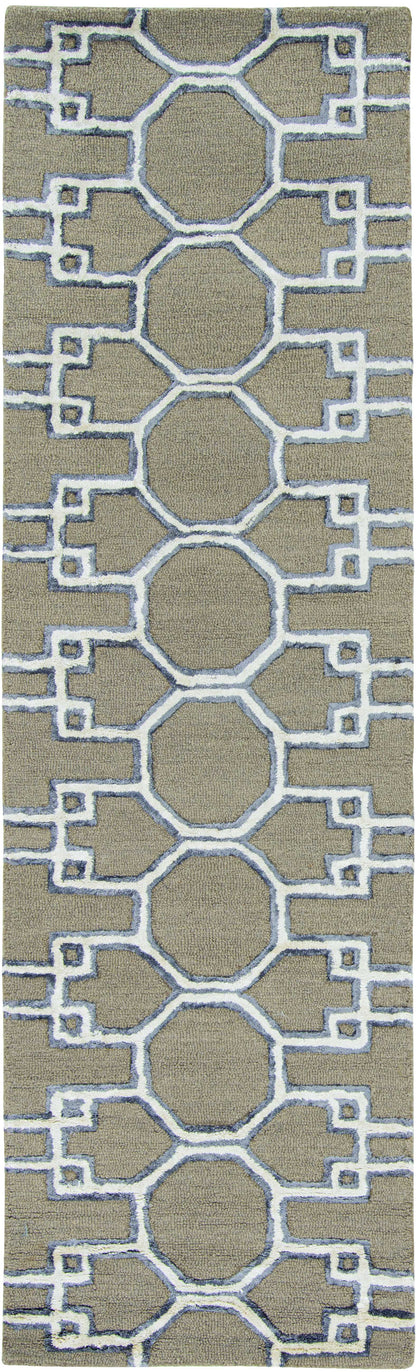 144 X 180 Mocha Wool Or Viscose Rug