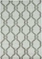 2' X 3' Sand Wavy Line Pattern Accent Rug