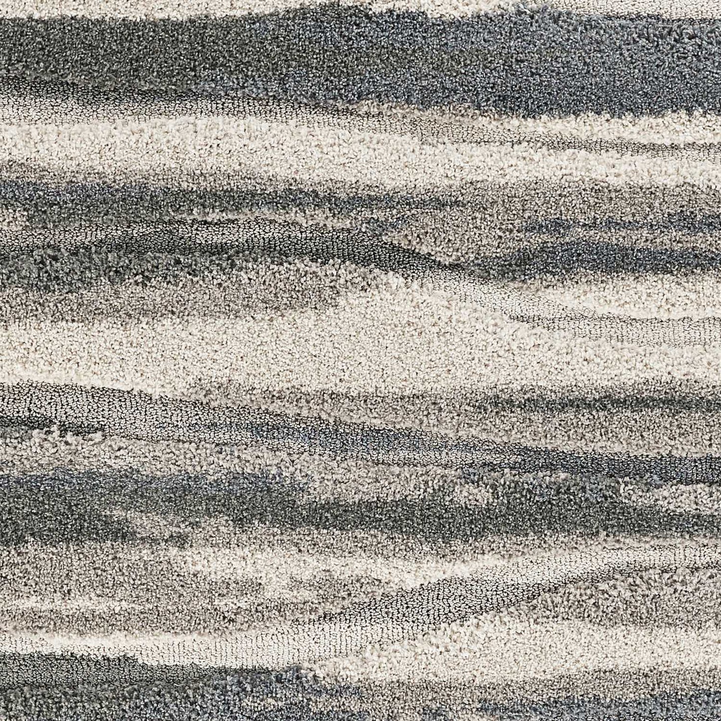 39 X 63  Grey Polypropylene Rug