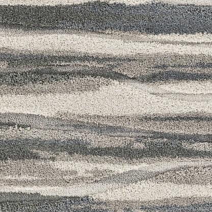 39 X 63  Grey Polypropylene Rug