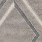 39 X 63  Grey Polypropylene Rug