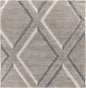 39 X 63  Grey Polypropylene Rug