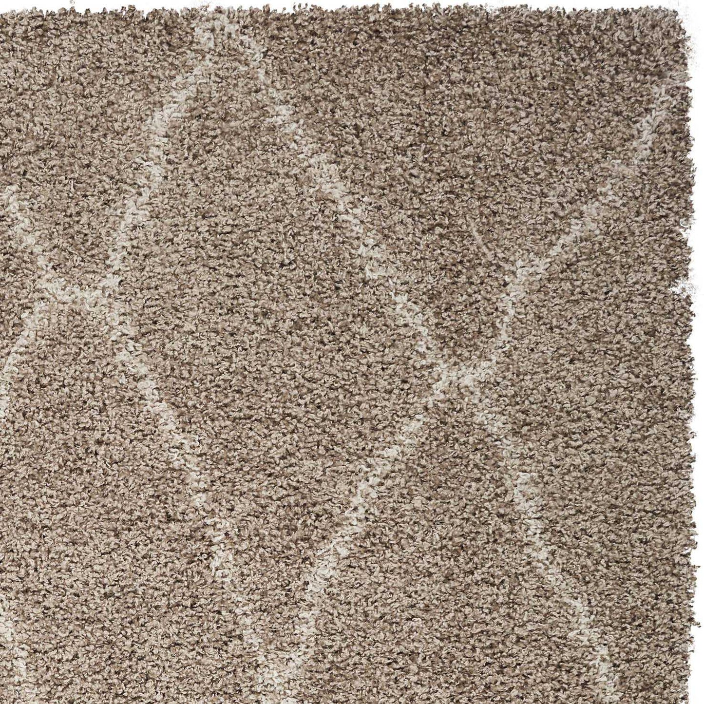 3' X 5' Light Brown Area Rug