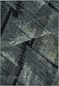 2' X 7' Grey Polypropylene Area Rug