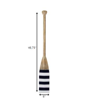 Wooden Oar Wall Decor