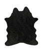 Faux Cowhide Rug 5 X 7  - Black