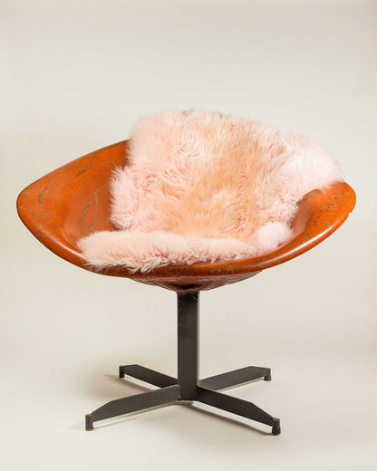 2' X 3' Ivory New Zealand Natural Sheepskin Rug