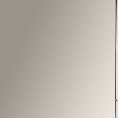 Rectangular Rustic White Wash Finish Wall Mirror