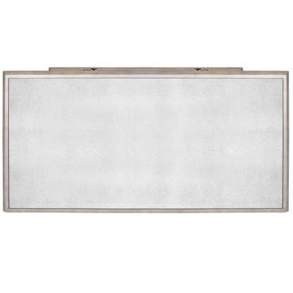 Rectangle Mirrored Three Drawer Console Storage Chest