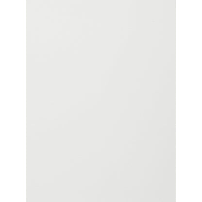 White And Grey Two Toned Oval Design Support With Rectangular Glass Top Dining Table