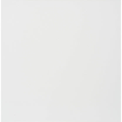 Contemporary Puzzle Gray And White Double Base Glass Dining Table