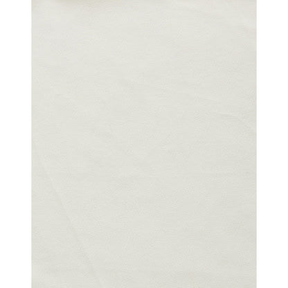 Set Of 2 Modern White Dining Chairs With Horse Shoe Style Metal Base