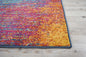 5’ X 7’ Rainbow Abstract Striations Area Rug