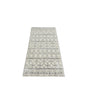 2’ X 10’ Ivory And Gray Berber Pattern Runner Rug