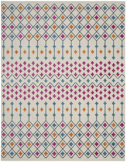 2’ X 3’ Ivory Jewels Geometric Scatter Rug