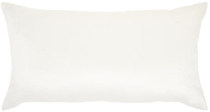 Blue Abstract Lumbar Pillow