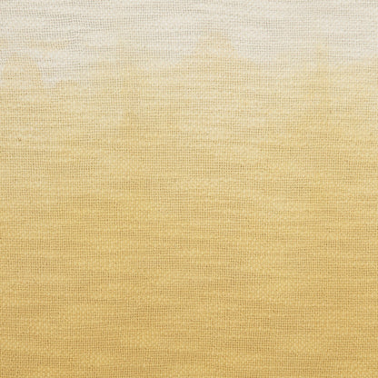 Yellow Ombre Tasseled Throw Pillow