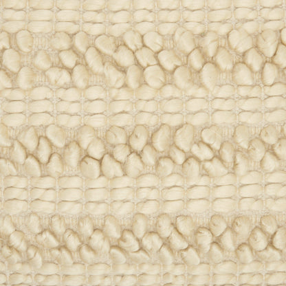 Cream Pom-Pom Detailed Lumbar Pillow