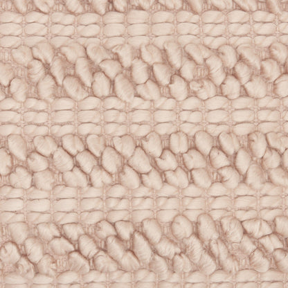 Rose Pink Pom-Pom Detailed Lumbar Pillow