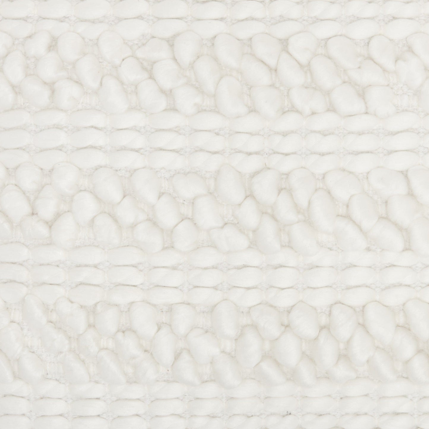 White Pom Pom Detailed Lumbar Pillow