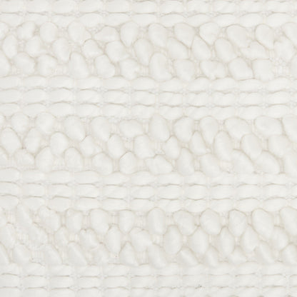 White Pom Pom Detailed Lumbar Pillow