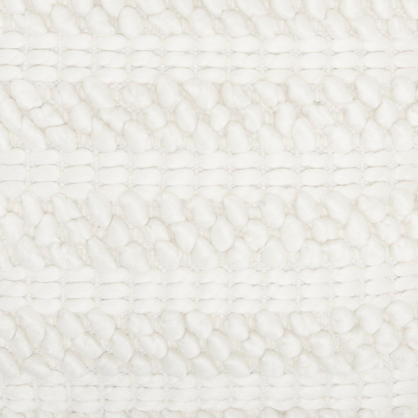 White Pom-Pom Detailed Throw Pillow