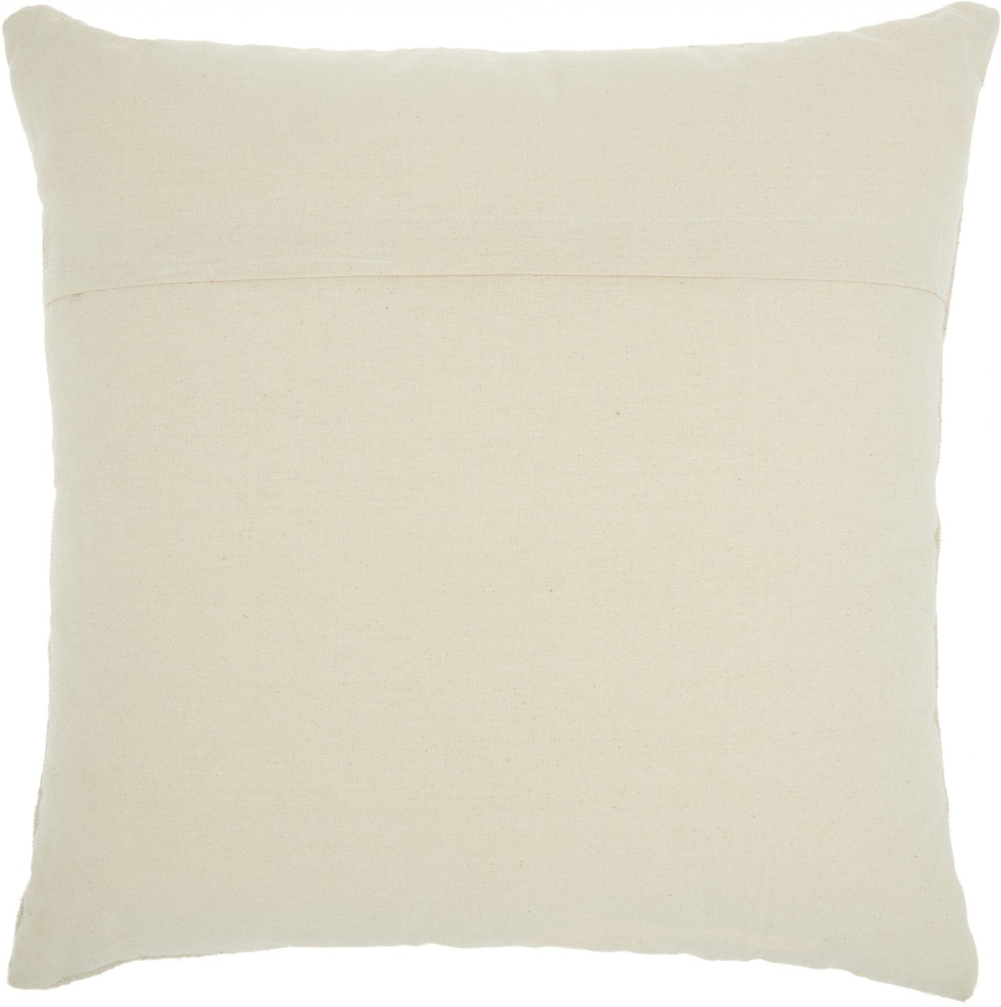 Natural Beige Faded Skull Throw Pillow