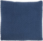 Blue Braided Chevron Throw Pillow
