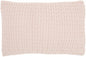 Blush Pink Chunky Braid Lumbar Pillow