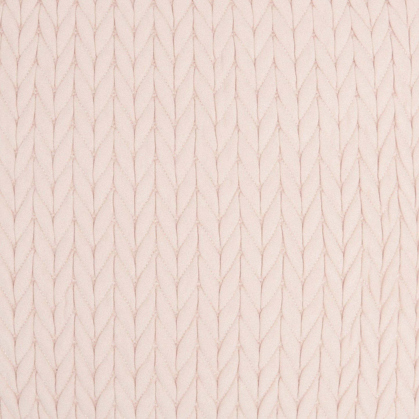 Light Pink Braided Chevron Throw Pillow