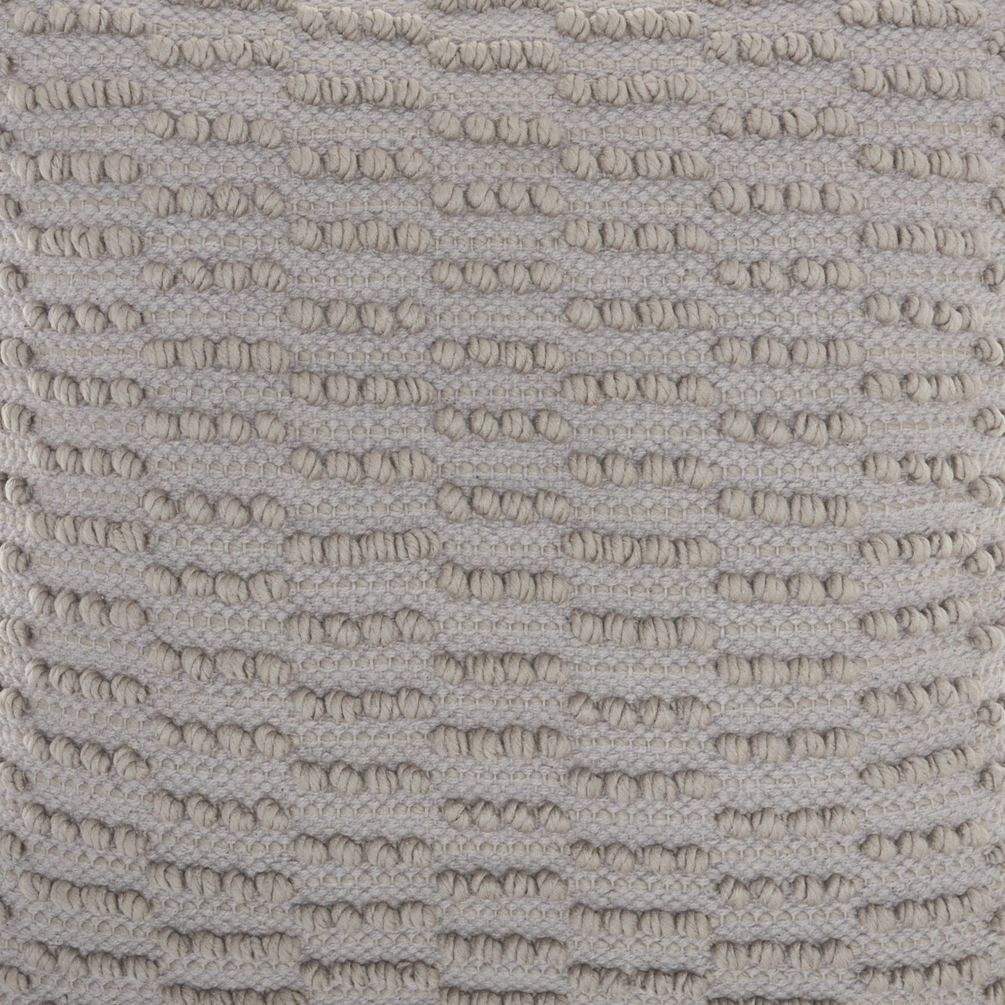 Light Gray Textured Broken Stripes Throw Pillow