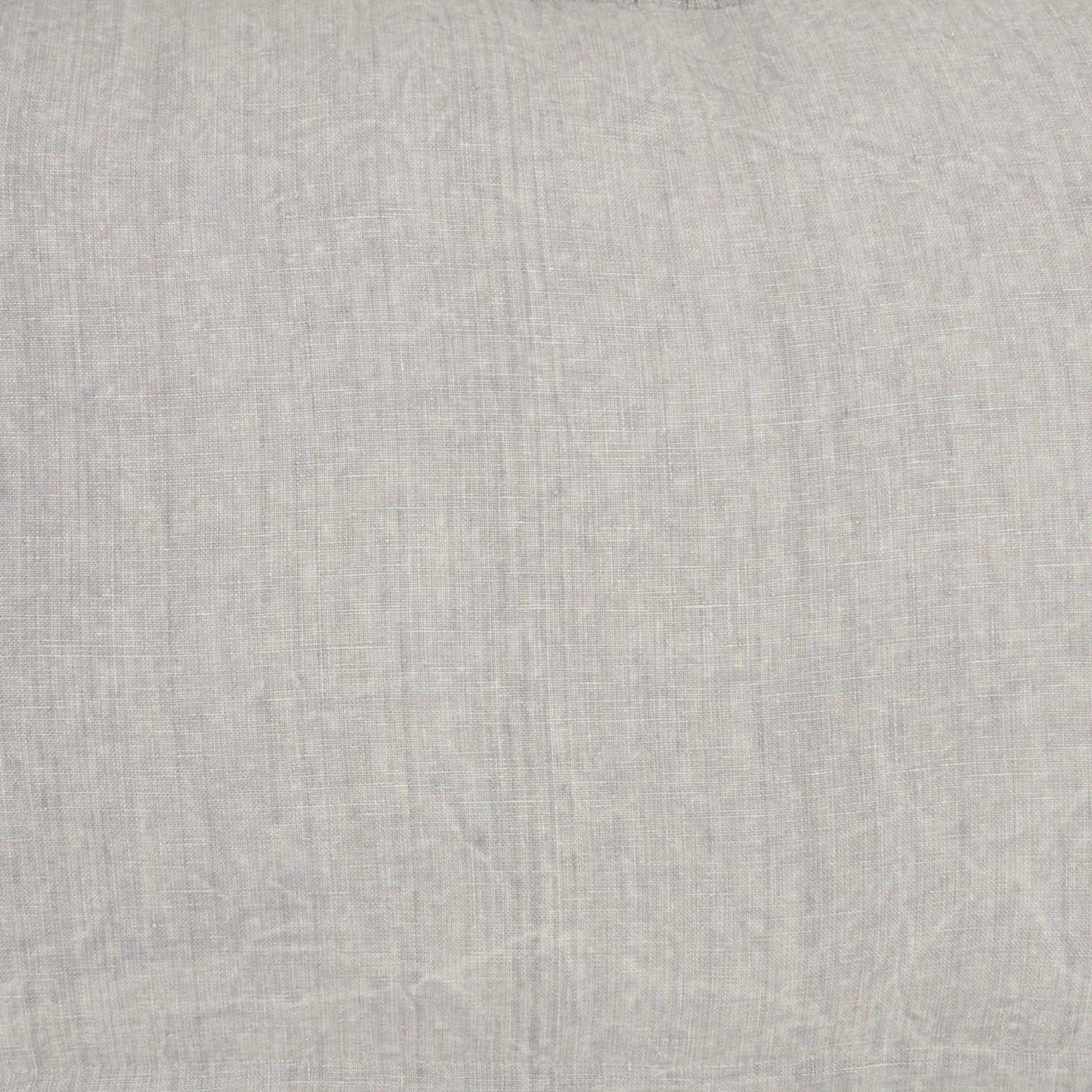 Dainty Ruffle Edged Light Gray Lumbar Pillow