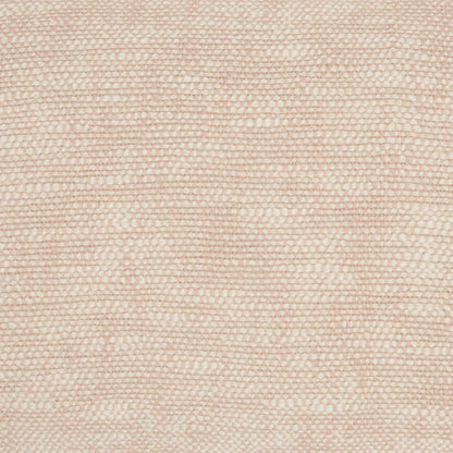 Pink And White Woven Heathered Lumbar Throw Pillow