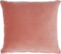 Pink Velvet Modern Throw Pillow