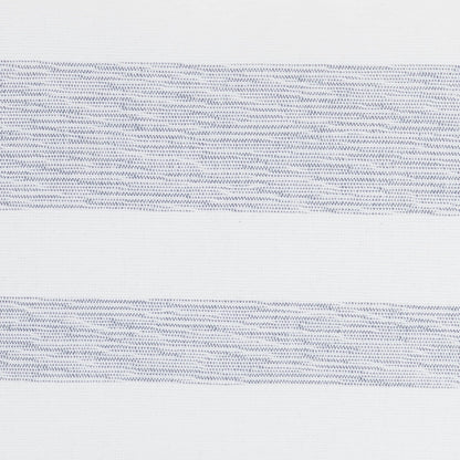 Navy Blue And White Soft Stripes Square Throw Pillow