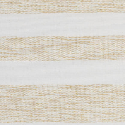 Yellow And White Soft Stripes Throw Pillow