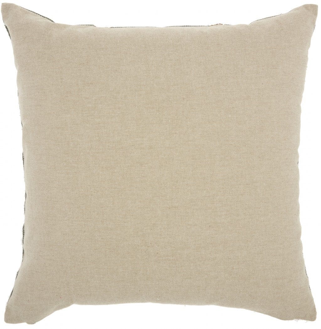 Green And Gold Diamonds Cowhide Throw Pillow