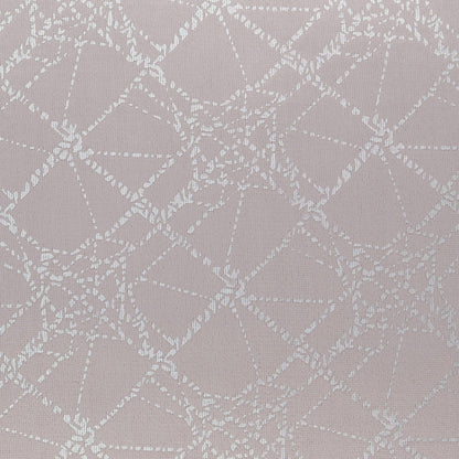 Light Pink Silver  Patterned Throw Pillow