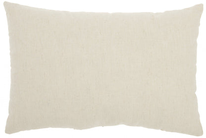 Please Go Away Blue Lumbar Throw Pillow