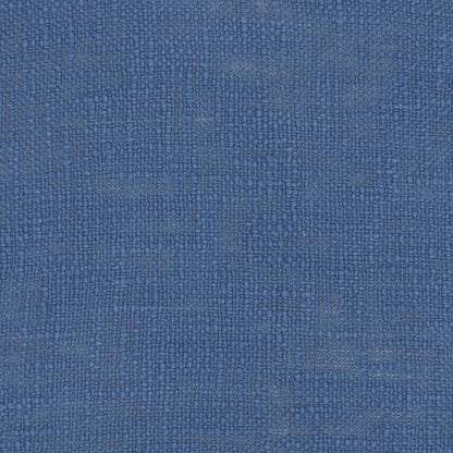 Denim Blue Solid Woven Throw Pillow